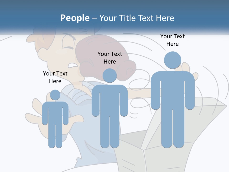 Trick Surprise Male PowerPoint Template