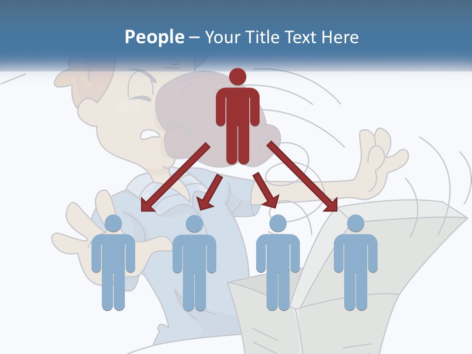 Trick Surprise Male PowerPoint Template