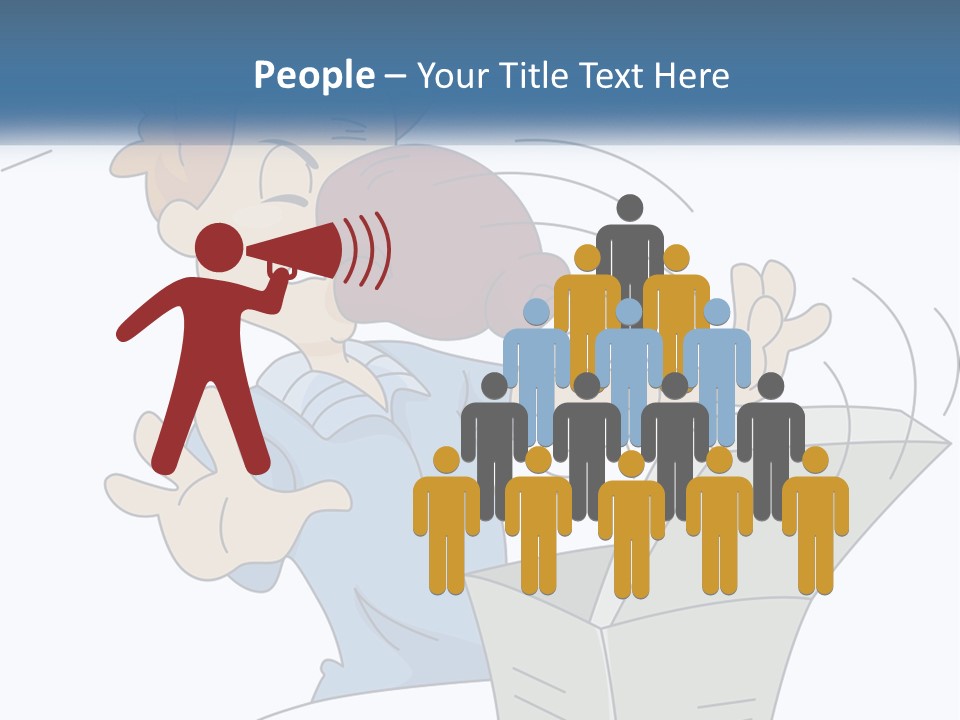 Trick Surprise Male PowerPoint Template