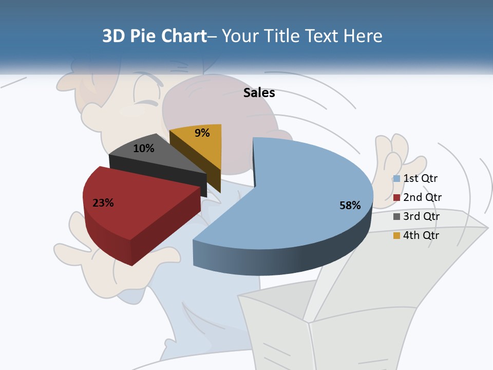 Trick Surprise Male PowerPoint Template