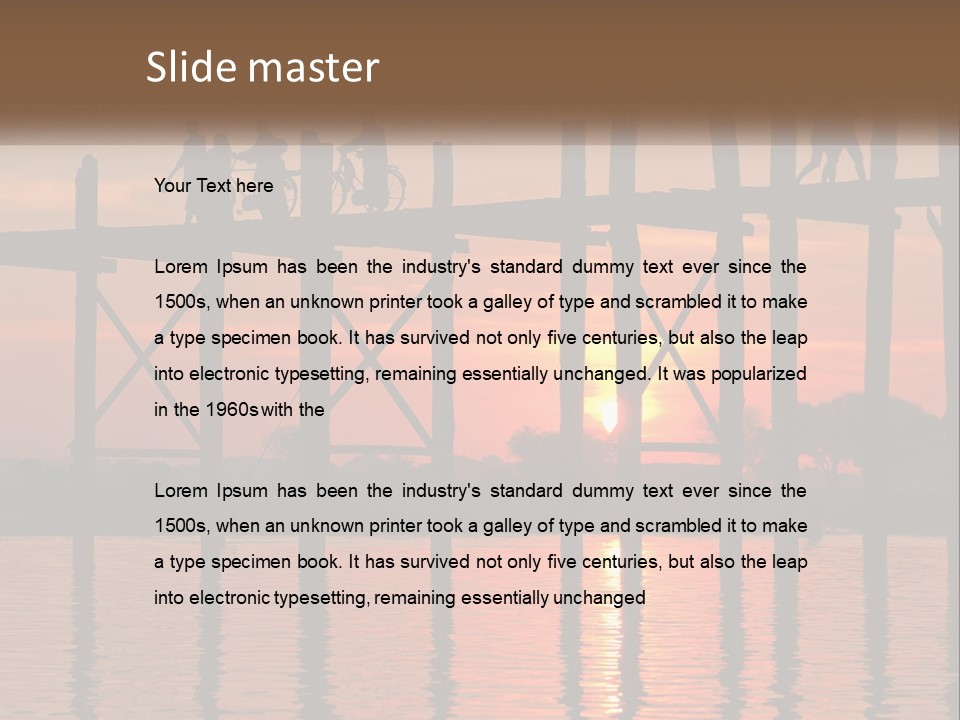 Black Abstract Ancient PowerPoint Template