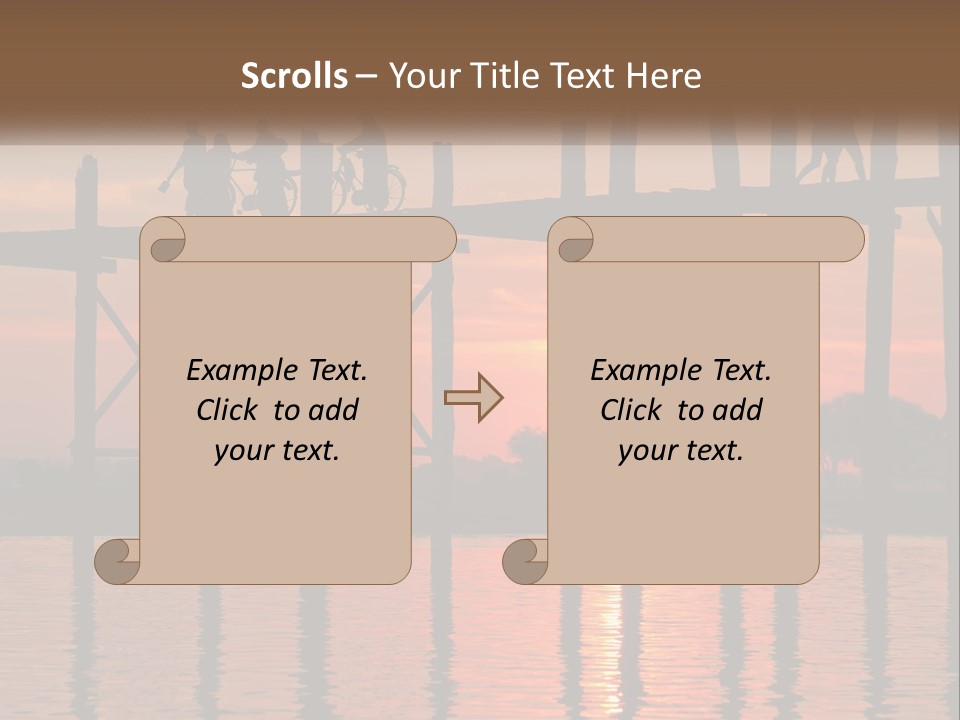 Black Abstract Ancient PowerPoint Template