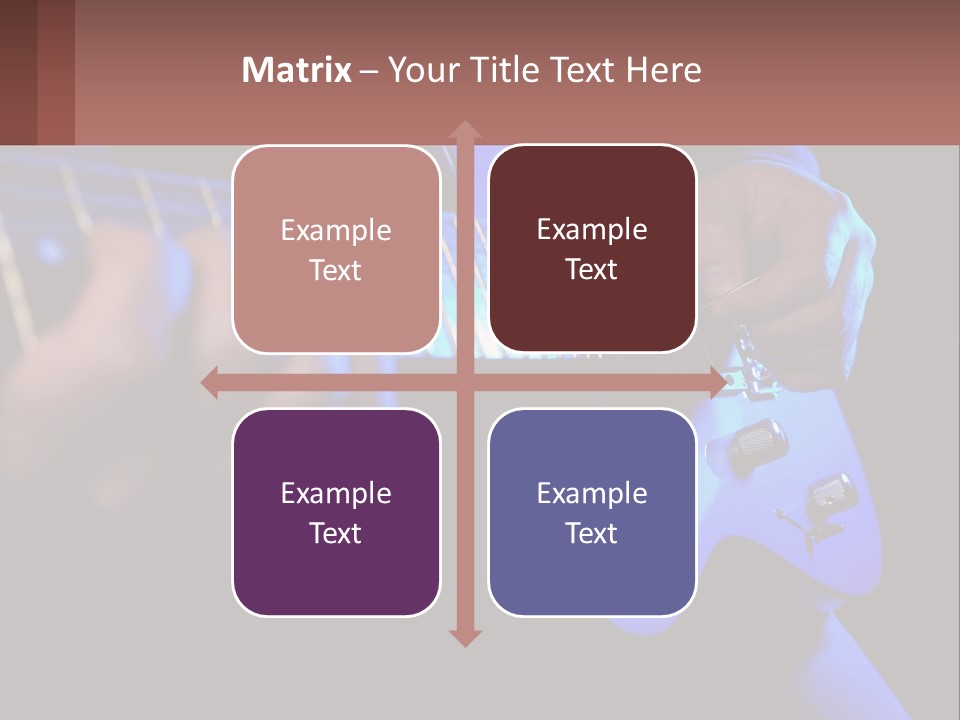 Rock Jazz Bass PowerPoint Template