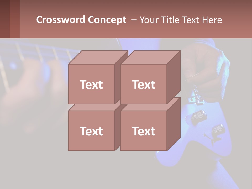 Rock Jazz Bass PowerPoint Template