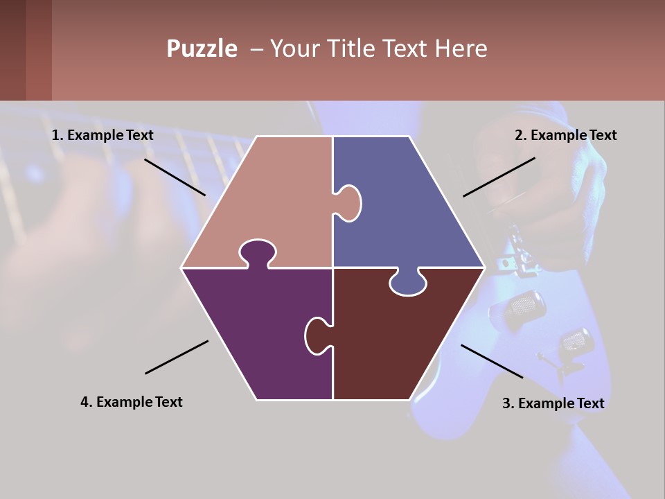 Rock Jazz Bass PowerPoint Template