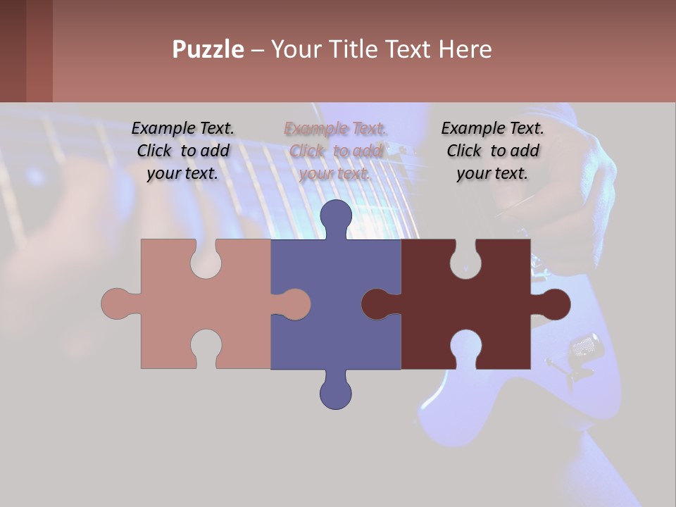 Rock Jazz Bass PowerPoint Template