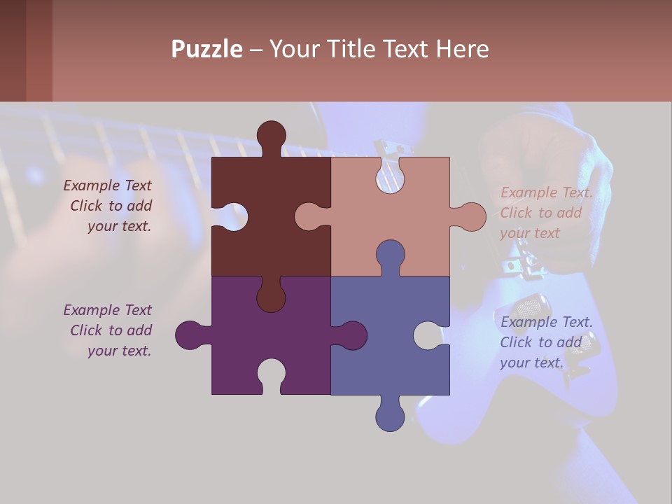 Rock Jazz Bass PowerPoint Template