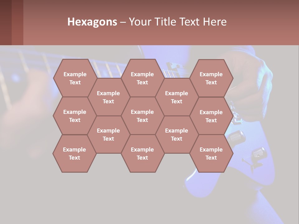 Rock Jazz Bass PowerPoint Template