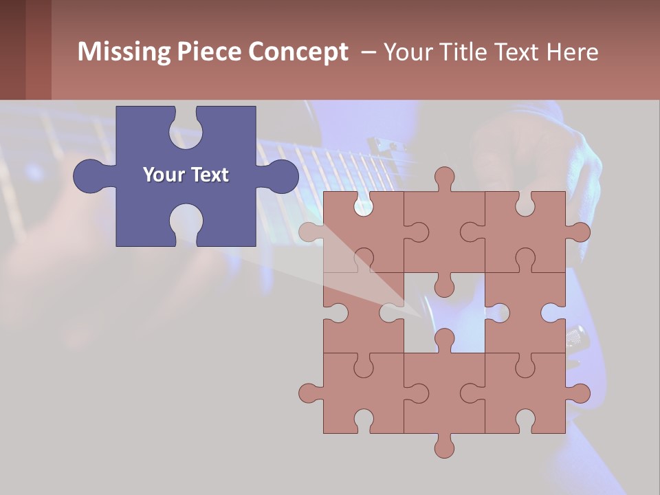 Rock Jazz Bass PowerPoint Template