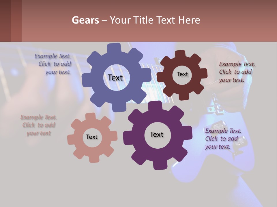 Rock Jazz Bass PowerPoint Template