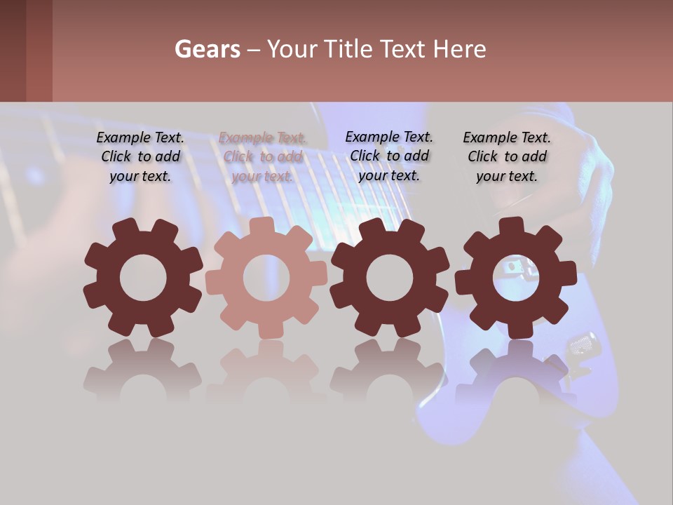 Rock Jazz Bass PowerPoint Template