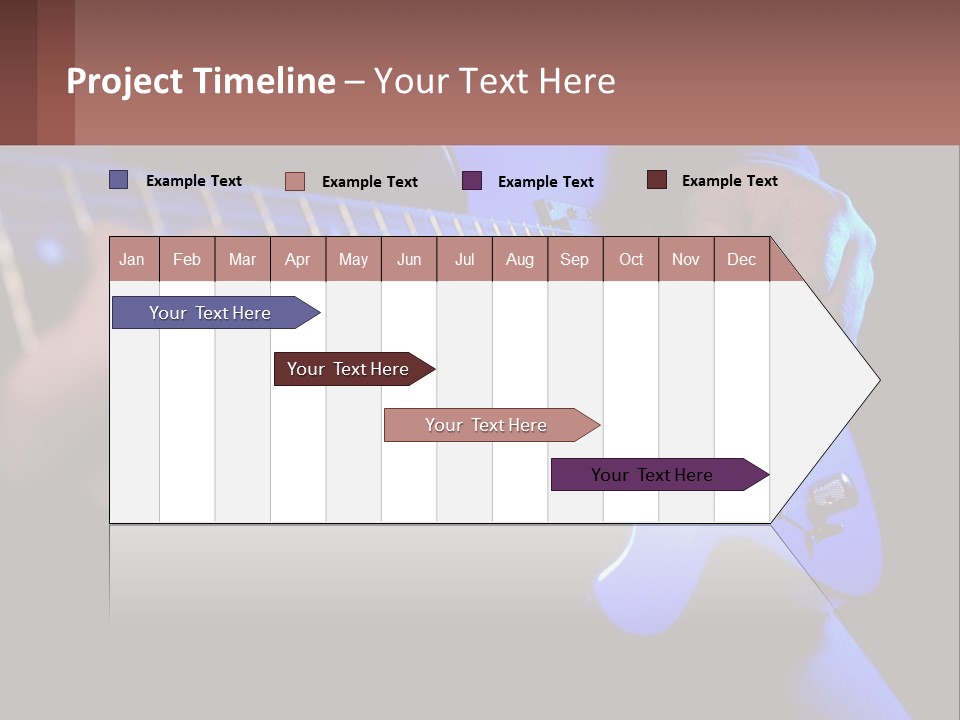 Rock Jazz Bass PowerPoint Template
