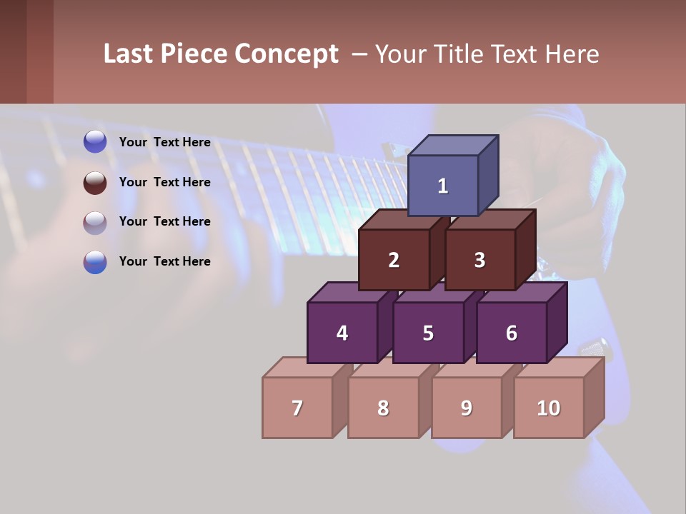 Rock Jazz Bass PowerPoint Template