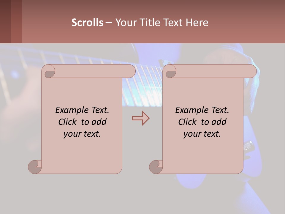 Rock Jazz Bass PowerPoint Template