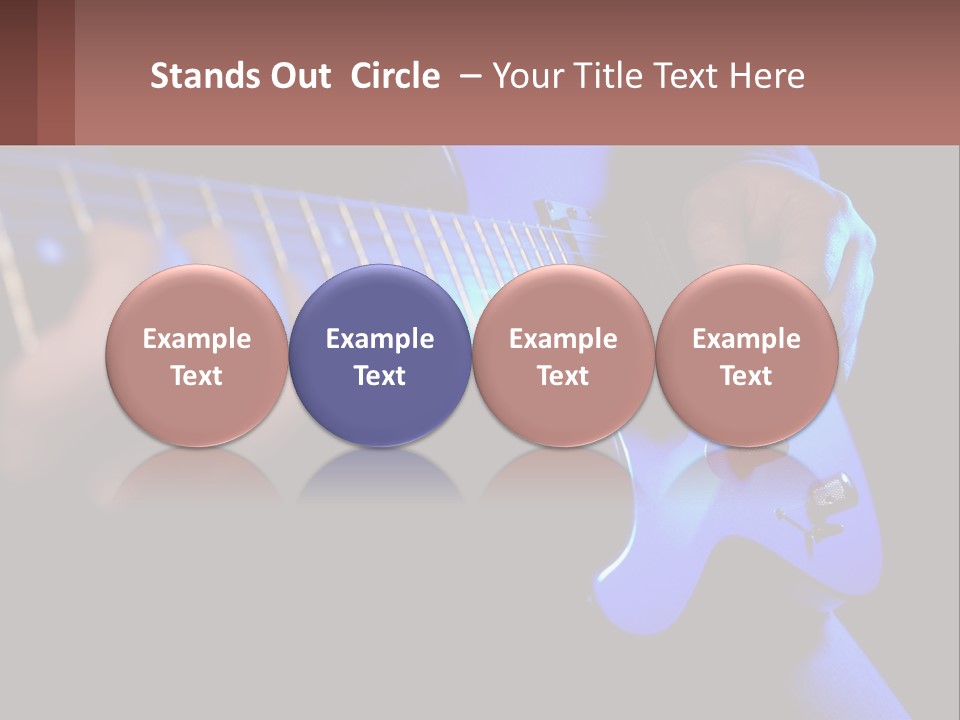 Rock Jazz Bass PowerPoint Template