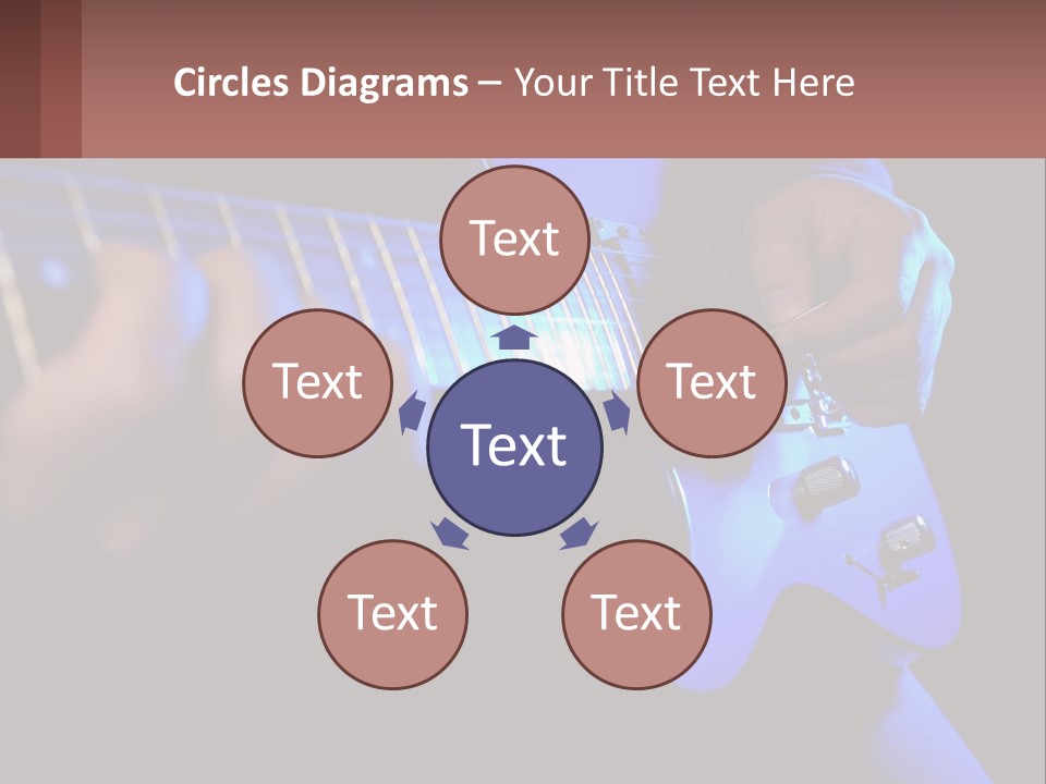 Rock Jazz Bass PowerPoint Template