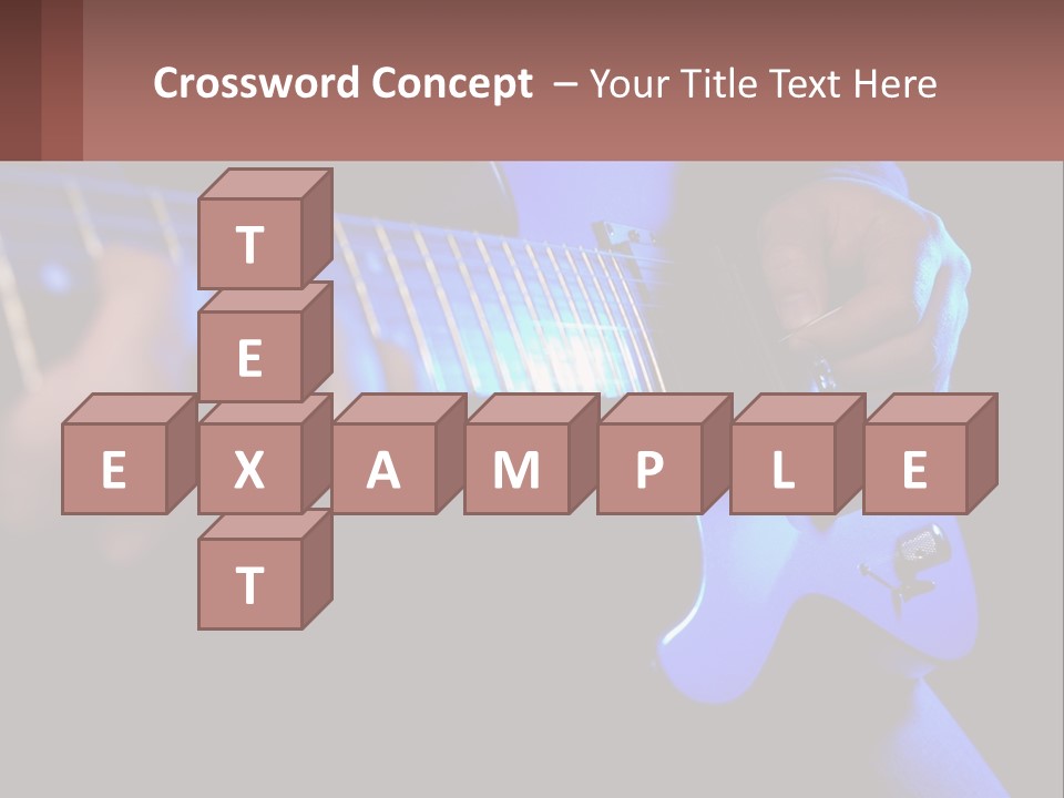 Rock Jazz Bass PowerPoint Template