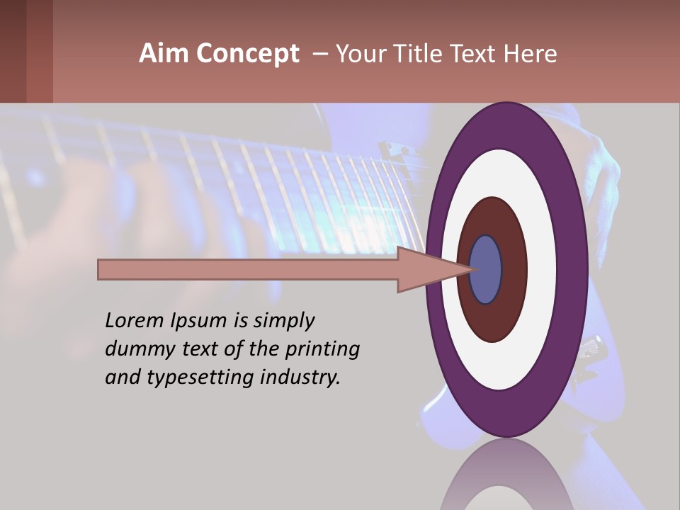 Rock Jazz Bass PowerPoint Template