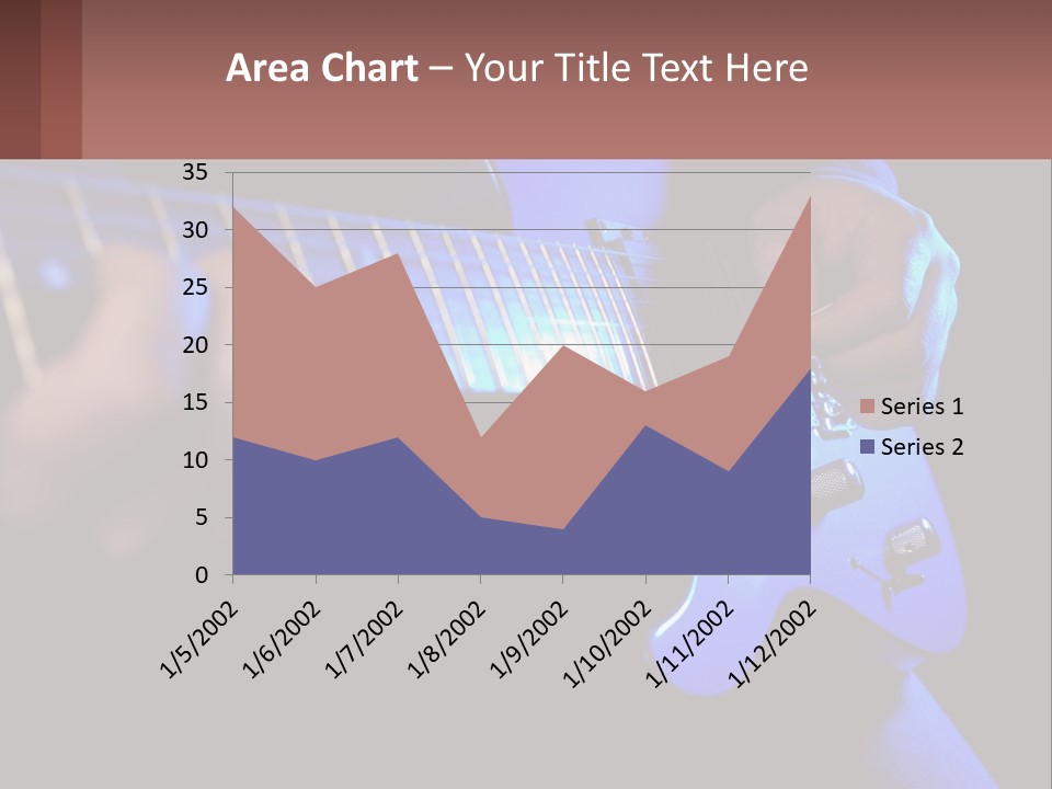 Rock Jazz Bass PowerPoint Template