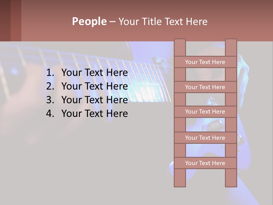 Rock Jazz Bass PowerPoint Template