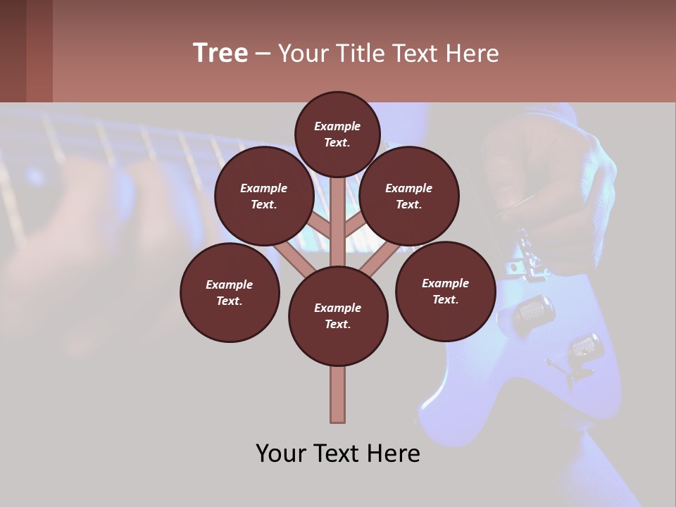 Rock Jazz Bass PowerPoint Template