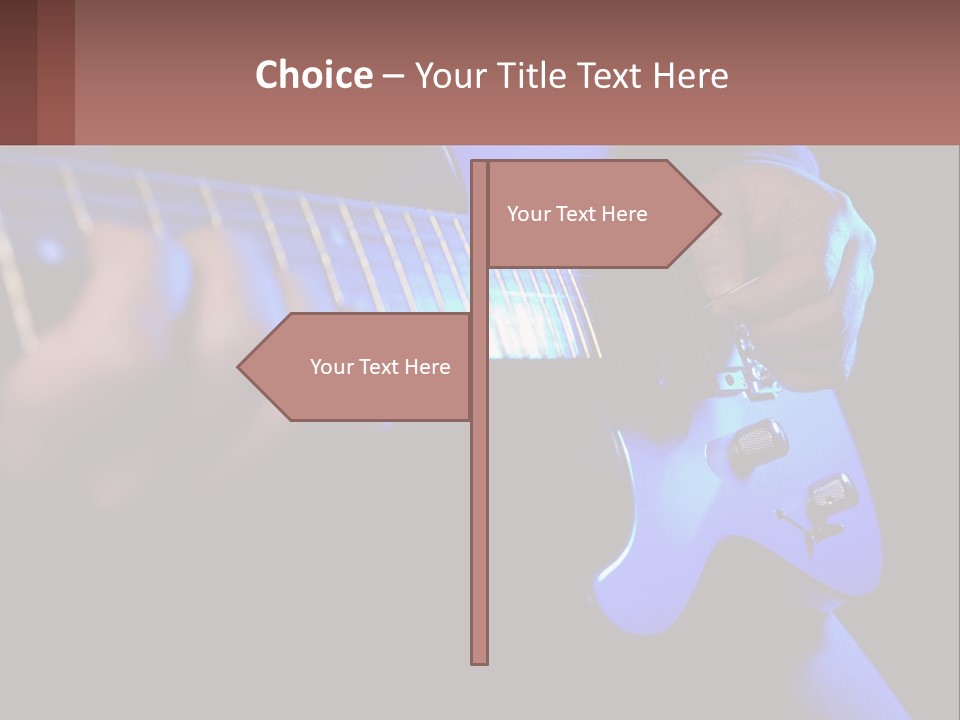 Rock Jazz Bass PowerPoint Template