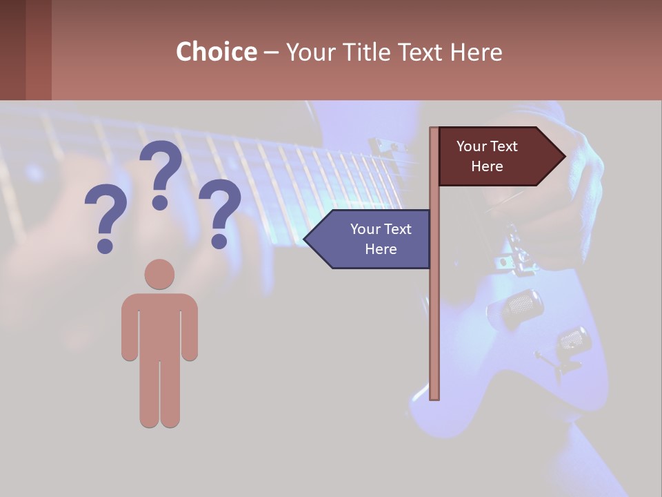 Rock Jazz Bass PowerPoint Template