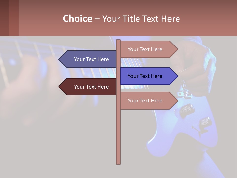 Rock Jazz Bass PowerPoint Template