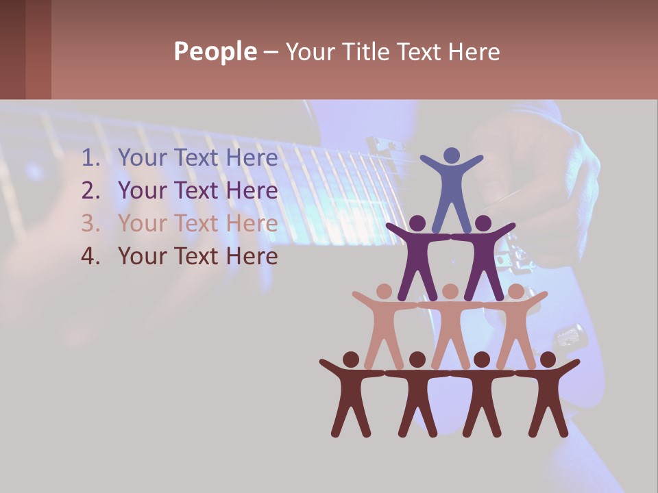 Rock Jazz Bass PowerPoint Template