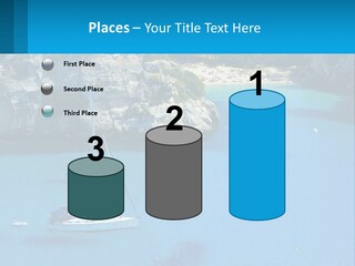 Macaralleta Landscape Blue PowerPoint Template
