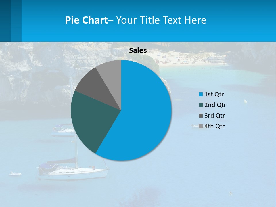 Macaralleta Landscape Blue PowerPoint Template