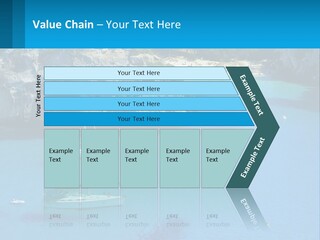 Macaralleta Landscape Blue PowerPoint Template