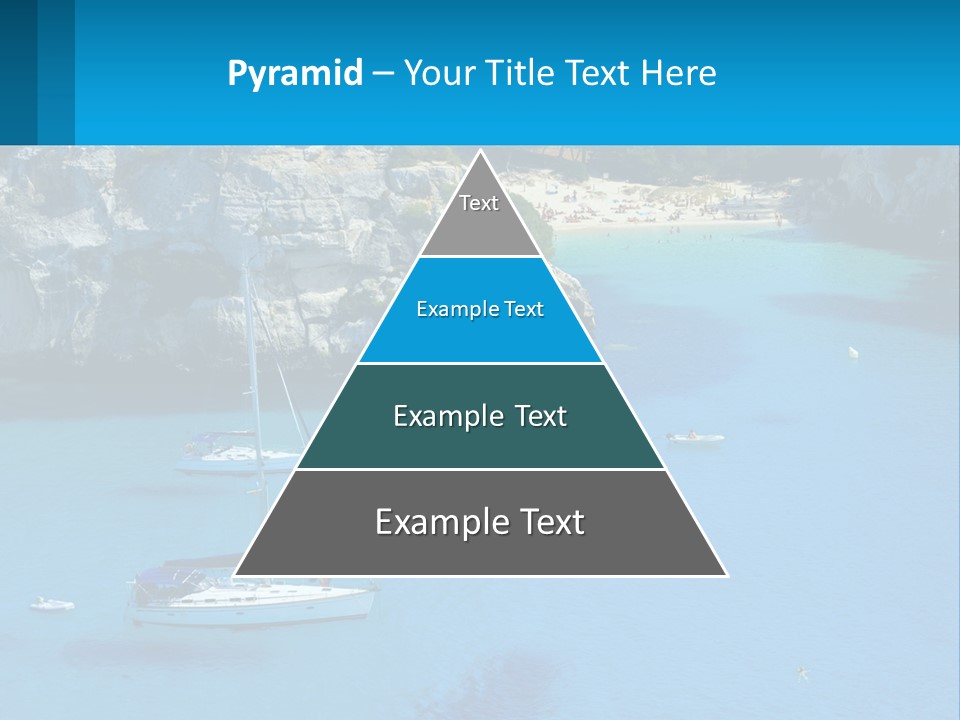 Macaralleta Landscape Blue PowerPoint Template