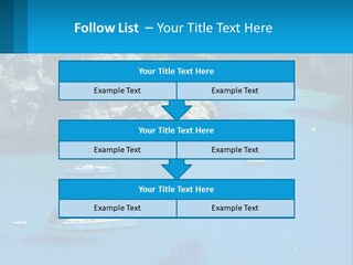 Macaralleta Landscape Blue PowerPoint Template