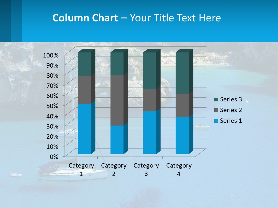 Macaralleta Landscape Blue PowerPoint Template