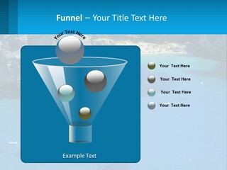 Macaralleta Landscape Blue PowerPoint Template