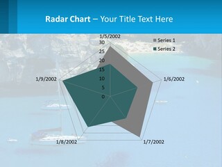 Macaralleta Landscape Blue PowerPoint Template