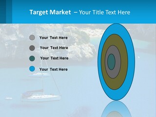 Macaralleta Landscape Blue PowerPoint Template