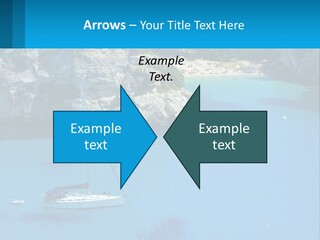 Macaralleta Landscape Blue PowerPoint Template