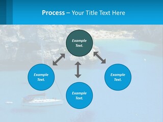 Macaralleta Landscape Blue PowerPoint Template