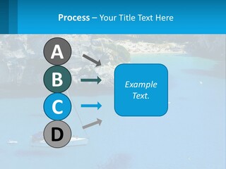 Macaralleta Landscape Blue PowerPoint Template