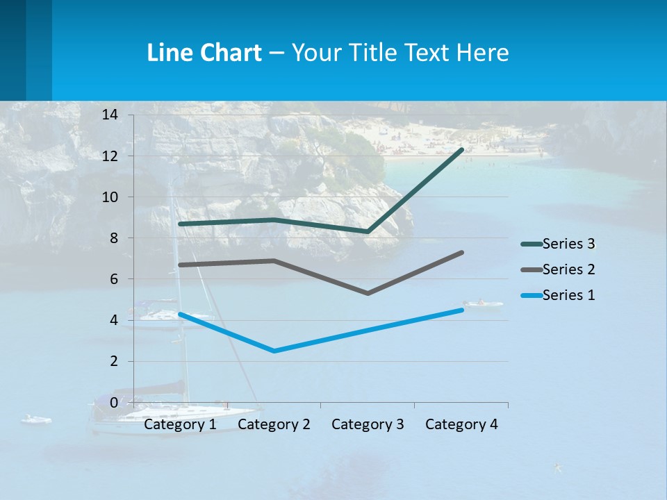 Macaralleta Landscape Blue PowerPoint Template