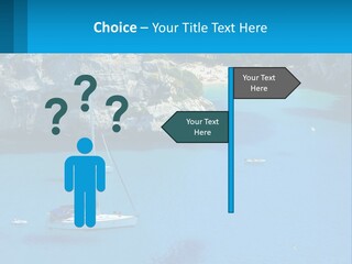 Macaralleta Landscape Blue PowerPoint Template