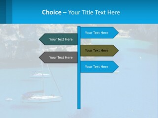 Macaralleta Landscape Blue PowerPoint Template