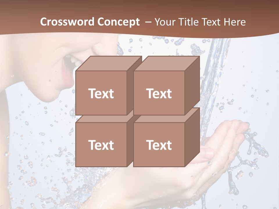 Health Caucasian Background PowerPoint Template