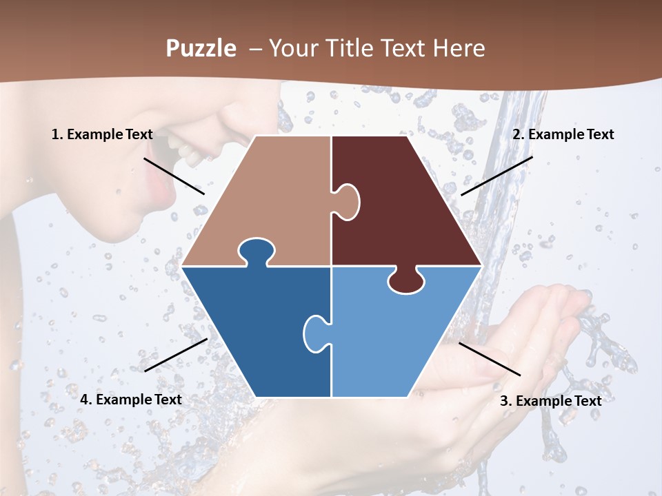 Health Caucasian Background PowerPoint Template