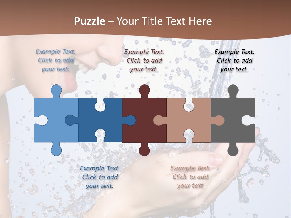 Health Caucasian Background PowerPoint Template