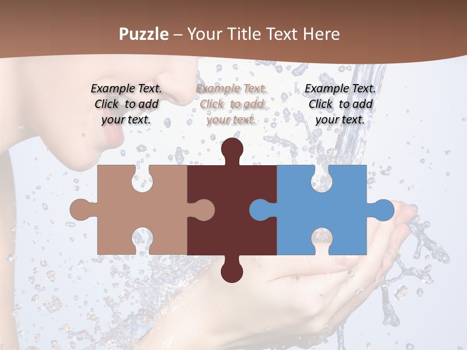 Health Caucasian Background PowerPoint Template