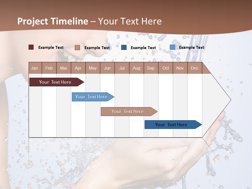 Health Caucasian Background PowerPoint Template