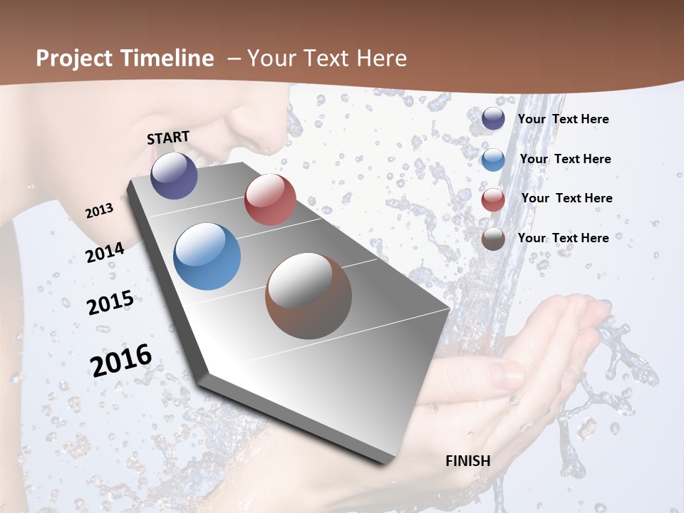 Health Caucasian Background PowerPoint Template